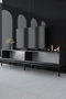 Hanah Home Soporte de TV Lord - Antracita, Negro